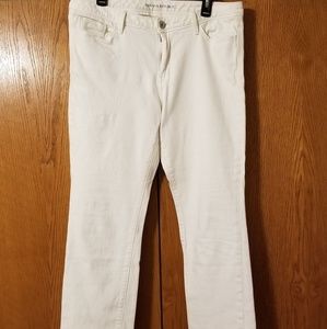 Banana Republic White Jeans